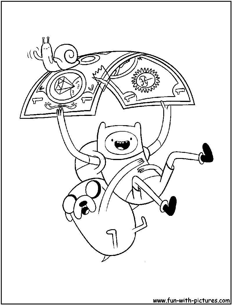 Adventuretime Coloring Page 