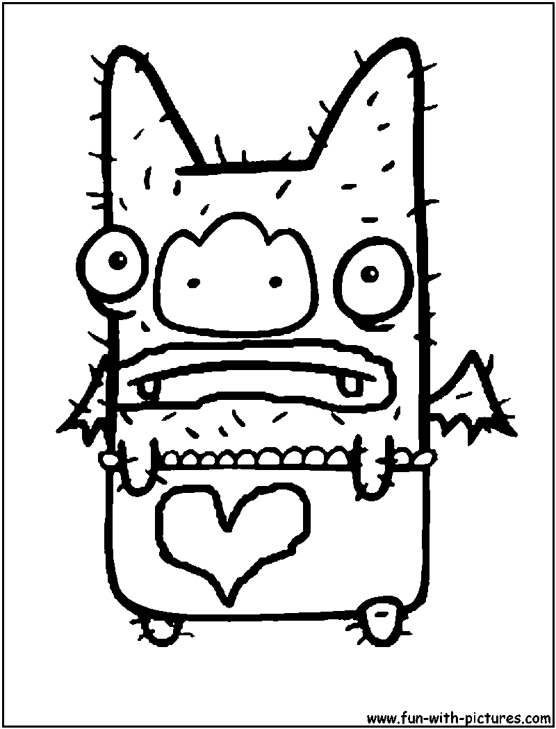 Almostnakedanimals Batty Coloring Page 