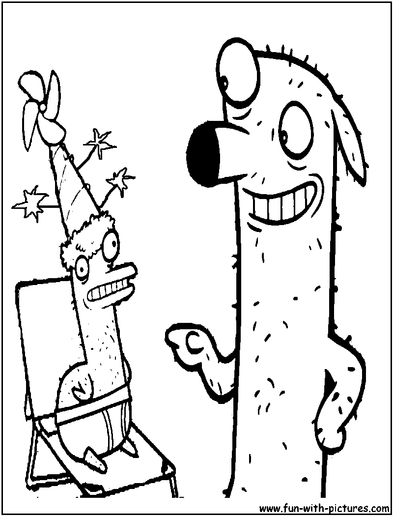 Almostnakedanimals Duckhowie Coloring Page 