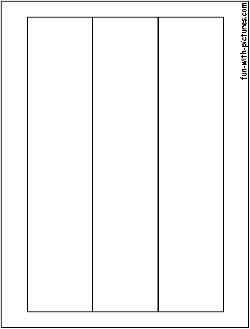 Austria Flag  Coloring Page