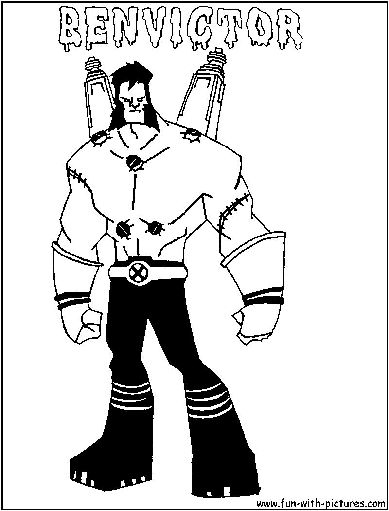 Benvicktor Coloring Page 