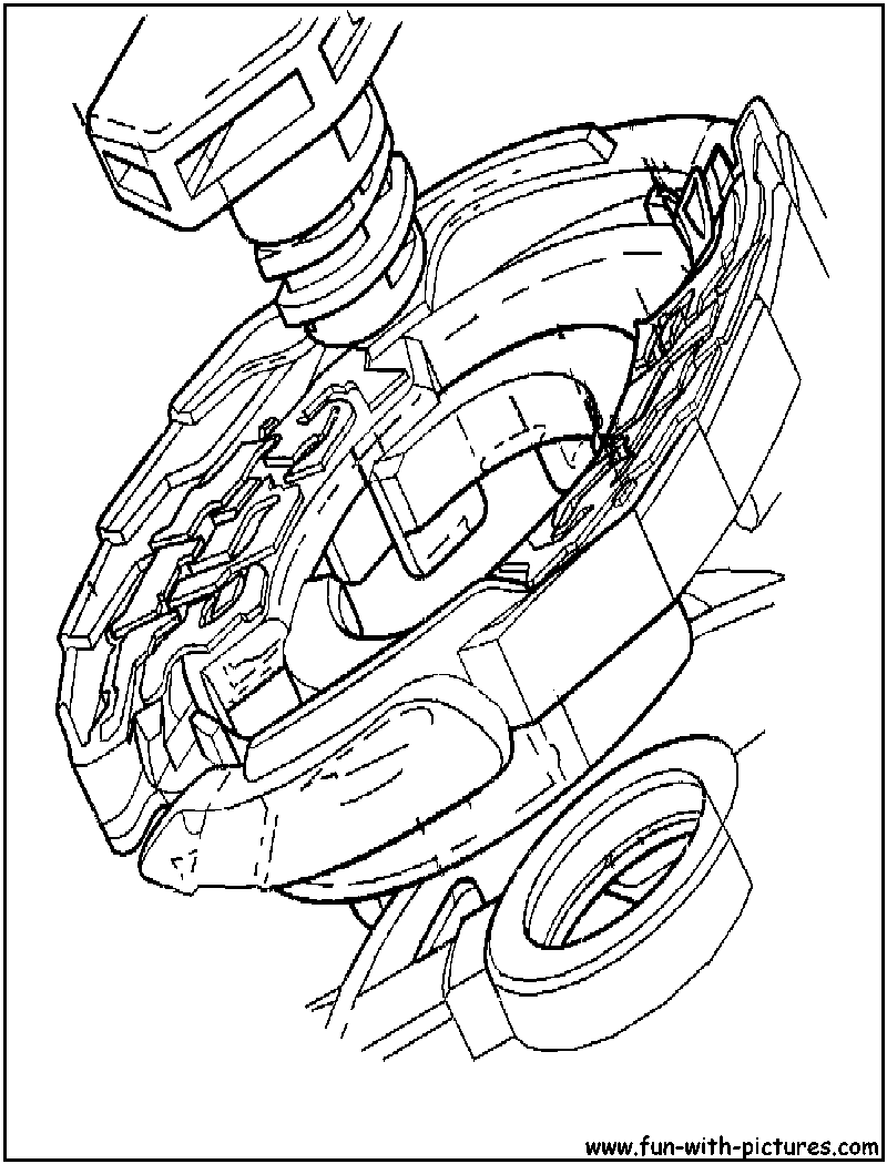 Beyblademetalmasters Coloring Page 