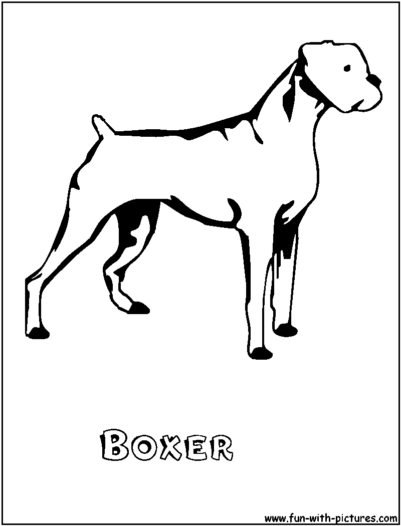 baby boxers coloring pages - photo #42
