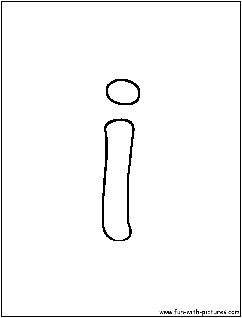 Bubble Letter I Levelings