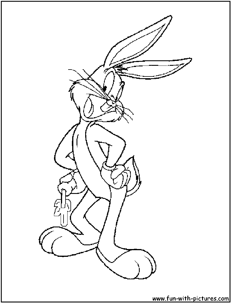 Bugs Bunny Coloring Page3