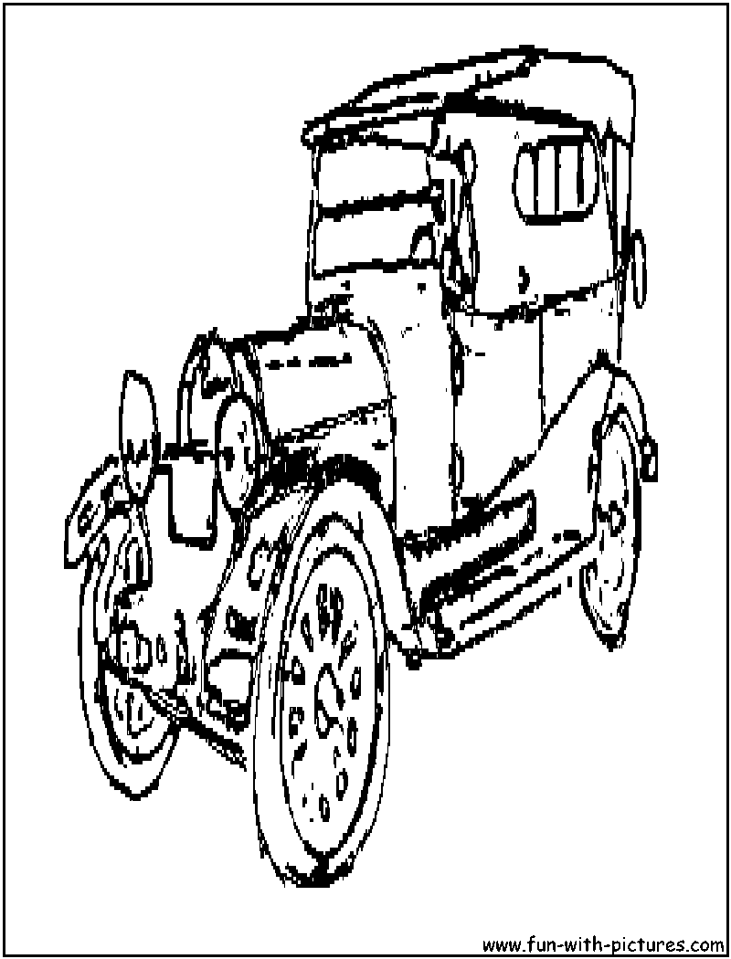 Car Picture Coloring Page4 