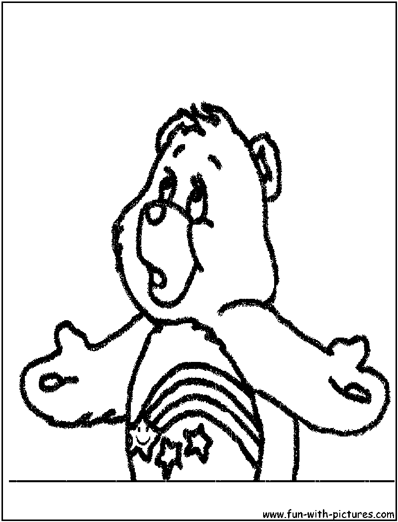 Care Bear Coloring Page4 
