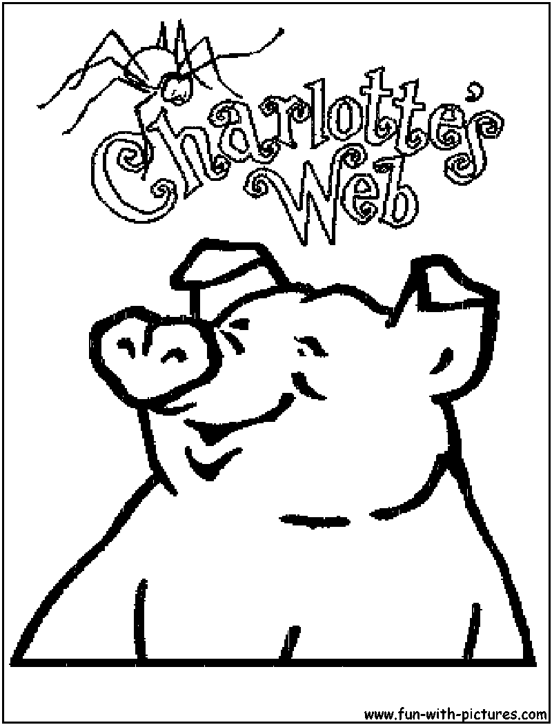 Charlottesweb2 Coloring Page 
