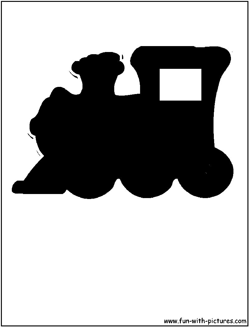 Choo Choo Train Silhouette