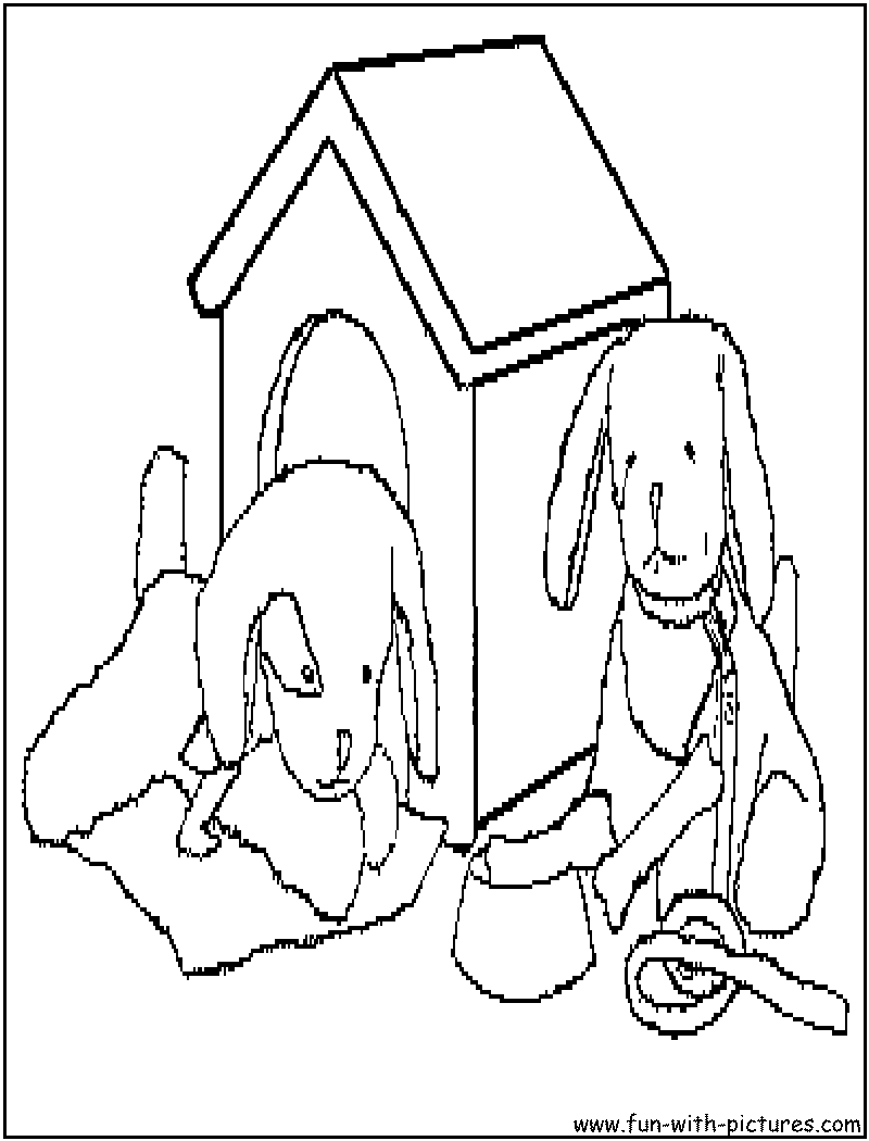 Dog Picture Coloring Page1 
