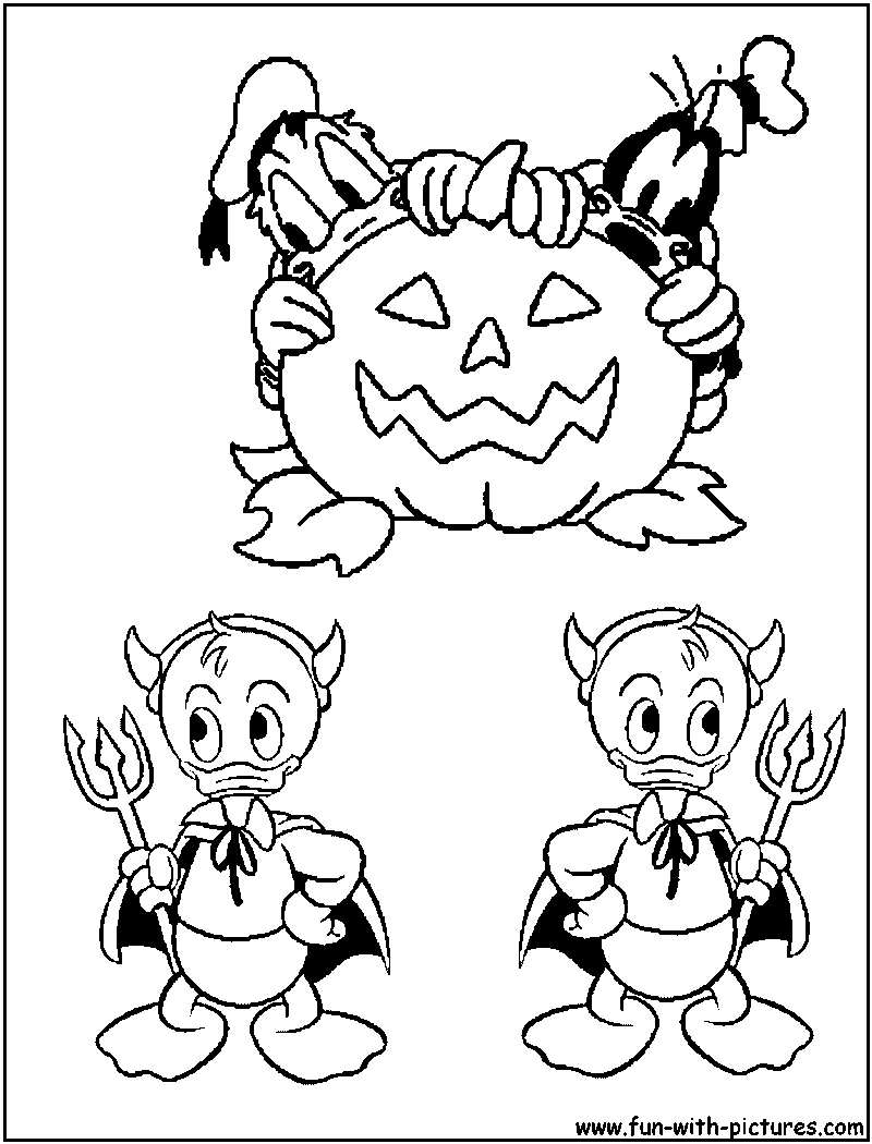 Scary Halloween Coloring Pages - Free Printable Colouring ...