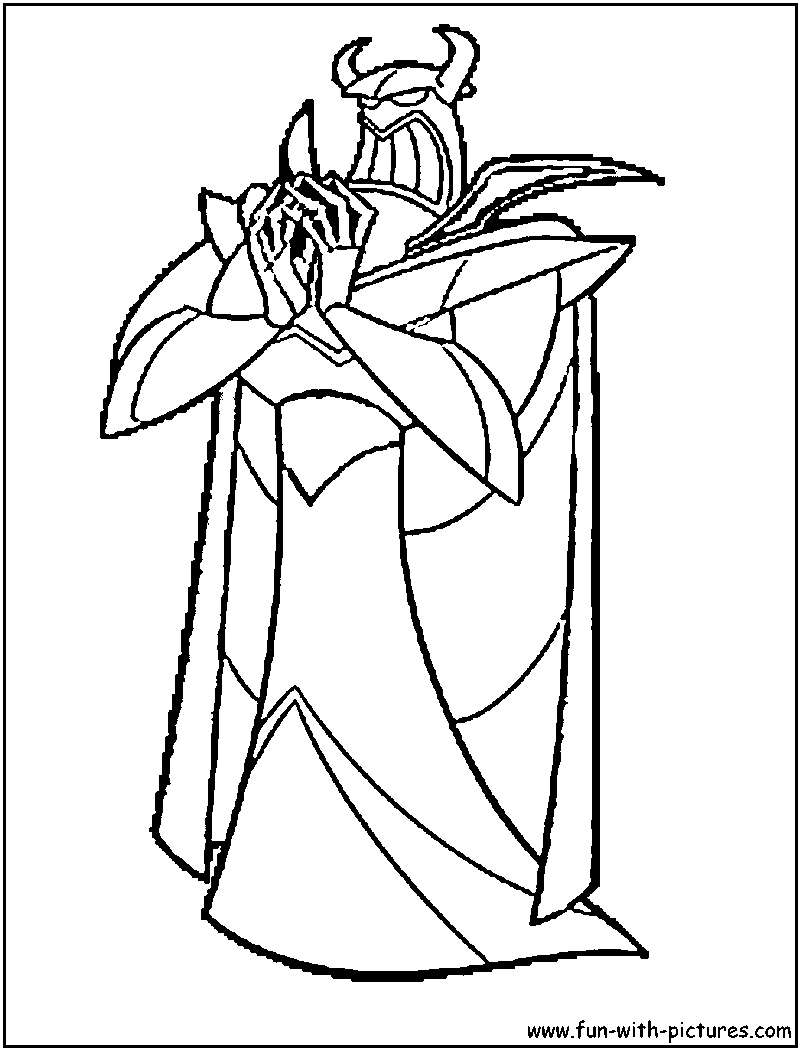 zurg coloring pages free - photo #9