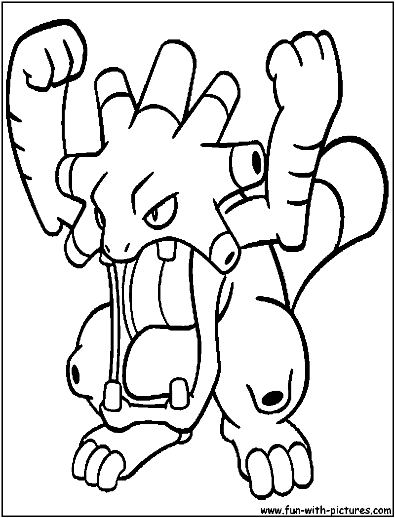 Exploud Coloring Page 