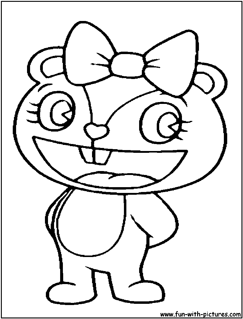 Giggles Coloring Page 