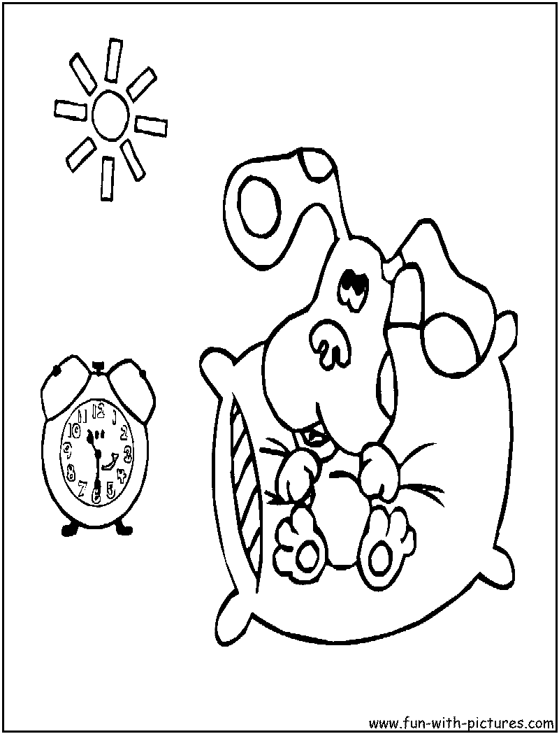 Goodmorningblue Coloring Page 
