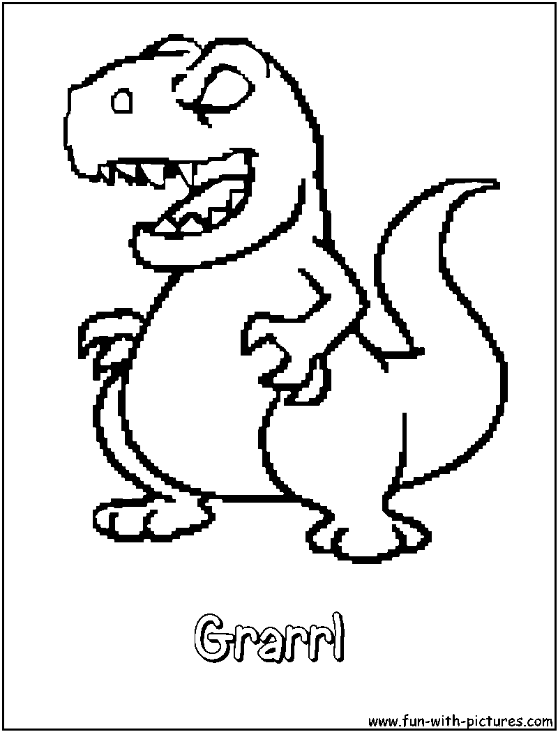 Grarrl Coloring Page 