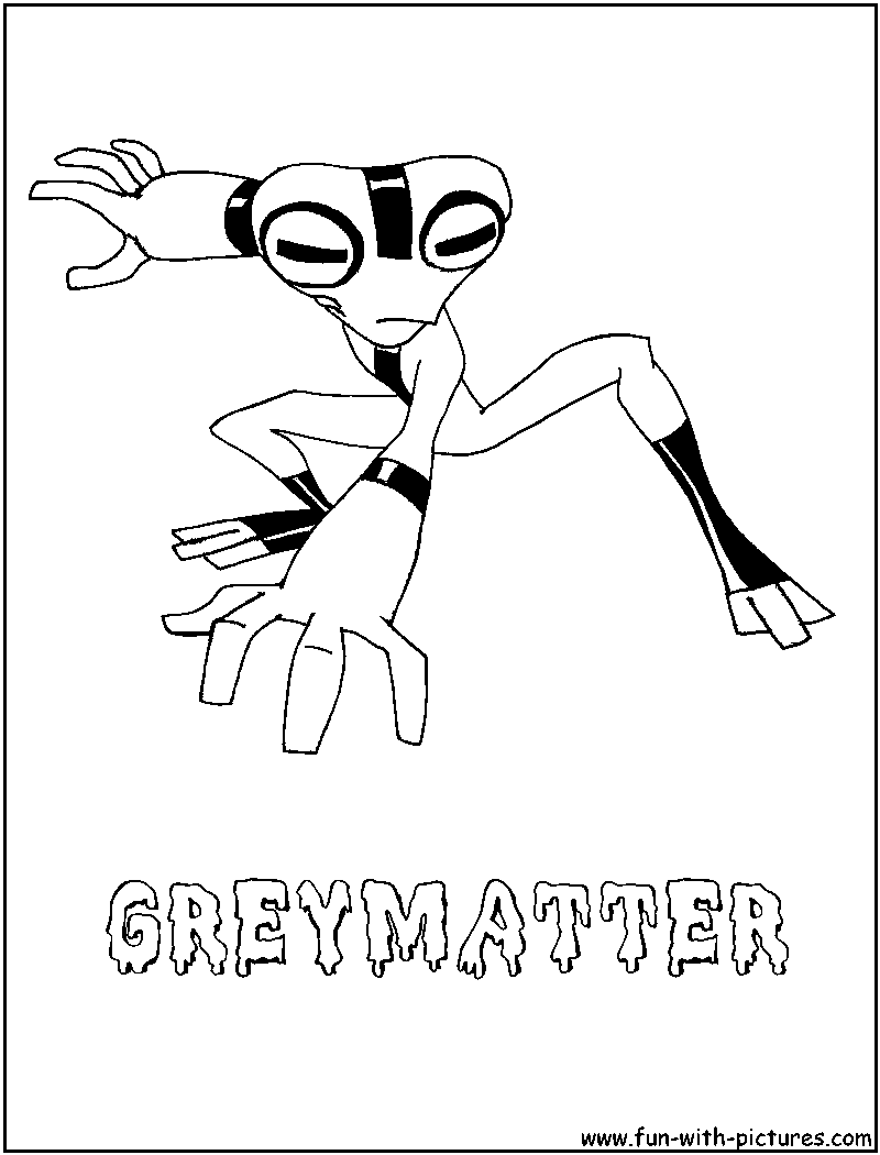 Greymatter Coloring Page 