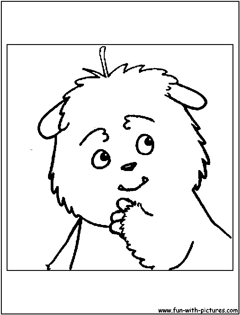 Humf Coloring Page 