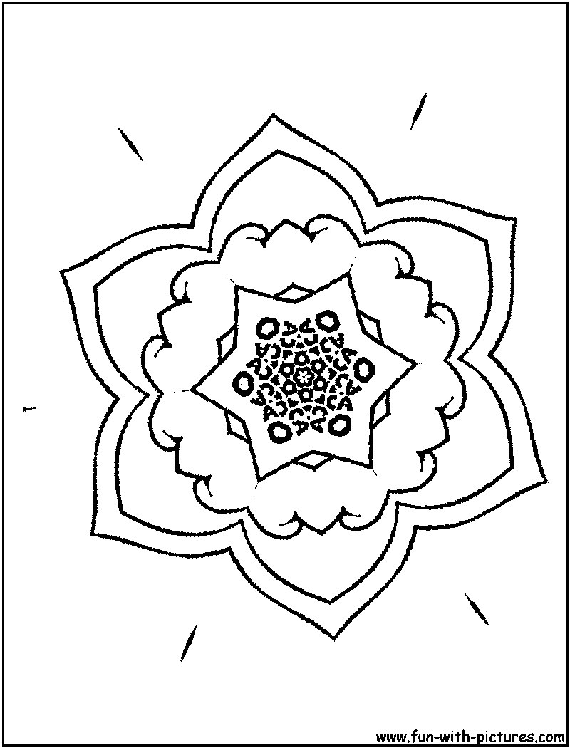 Kaleidoscope1 Coloring Page 