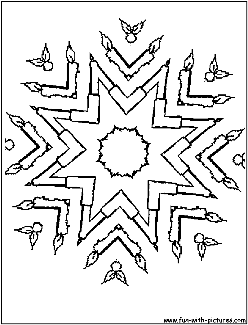 kaleidoscope activity coloring pages - photo #29