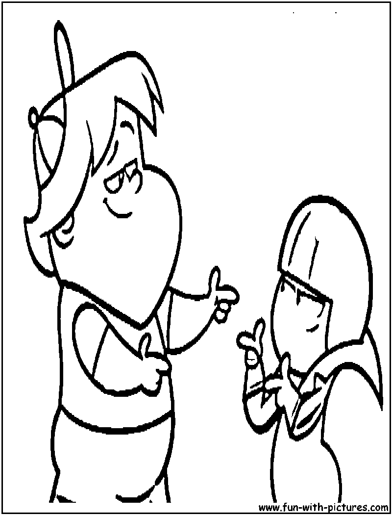 Kickbuttowski Gunthermagnuson Coloring Page 