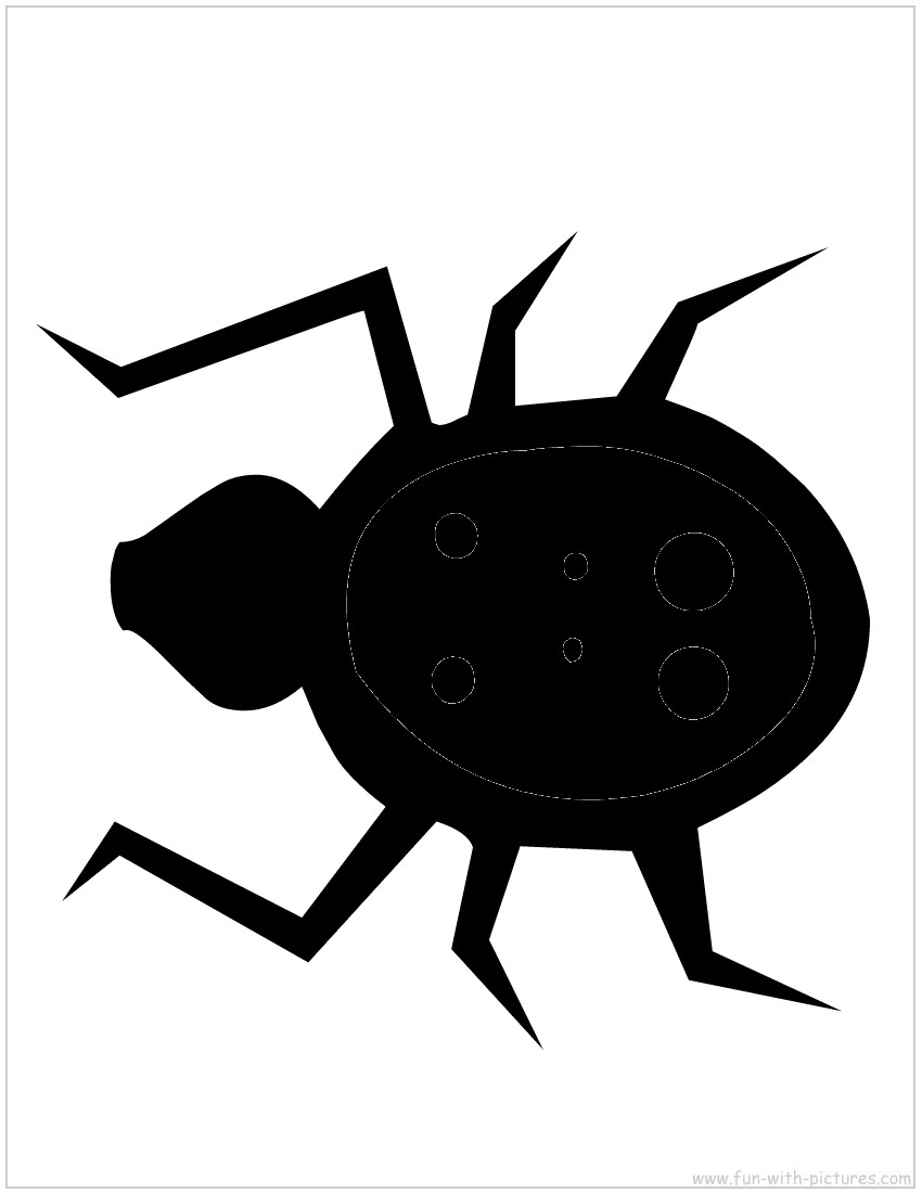 Ladybug Silhouette