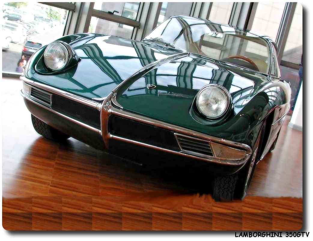 Lamborghini 350gtv Car 