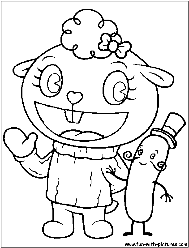 Lammy Mr Pickels Coloring Page 