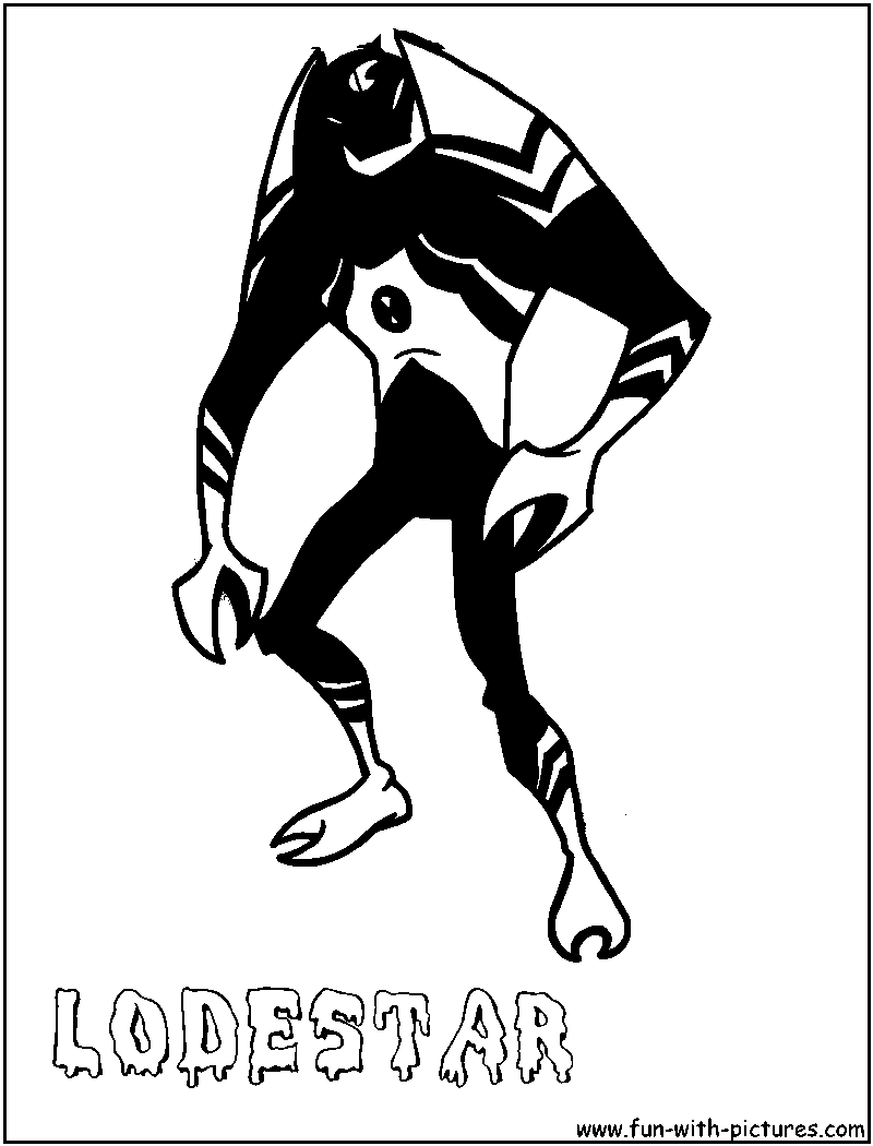 Lodestar Coloring Page 