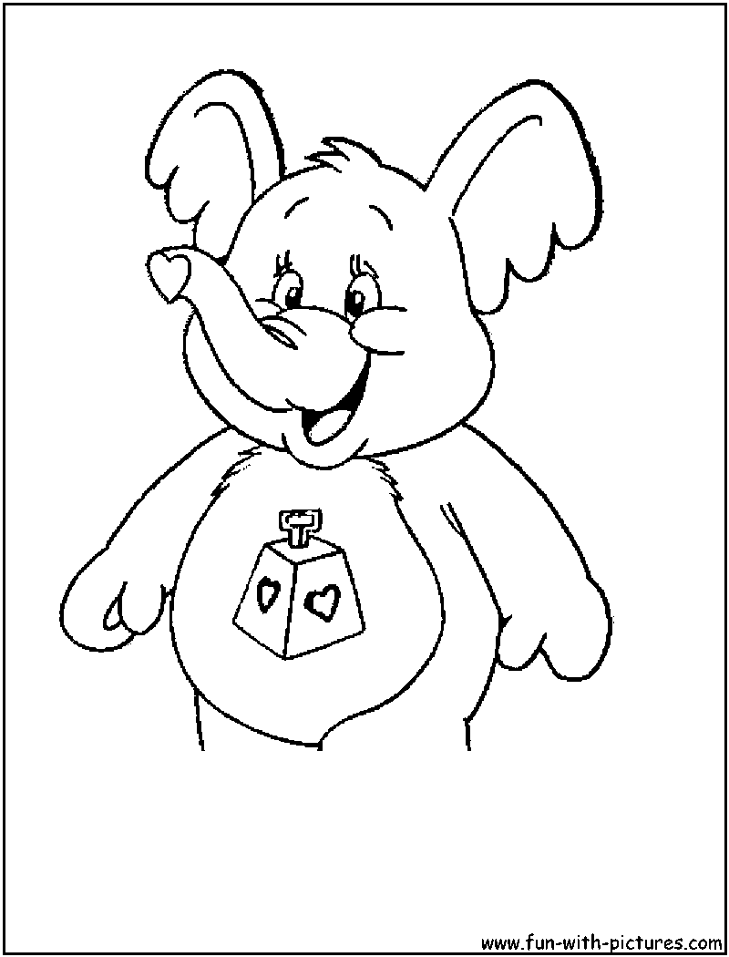 baby care bear coloring pages - photo #42