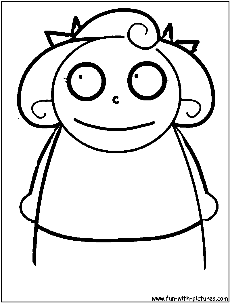Makingfiends Charlene Coloring Page 