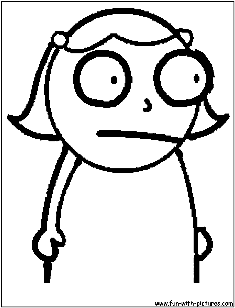 maggie and the ferocious beast coloring pages - photo #7