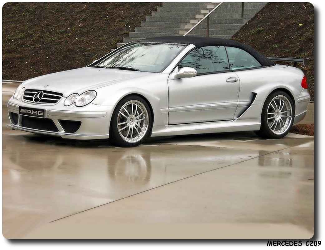 Mercedes C209 Car 