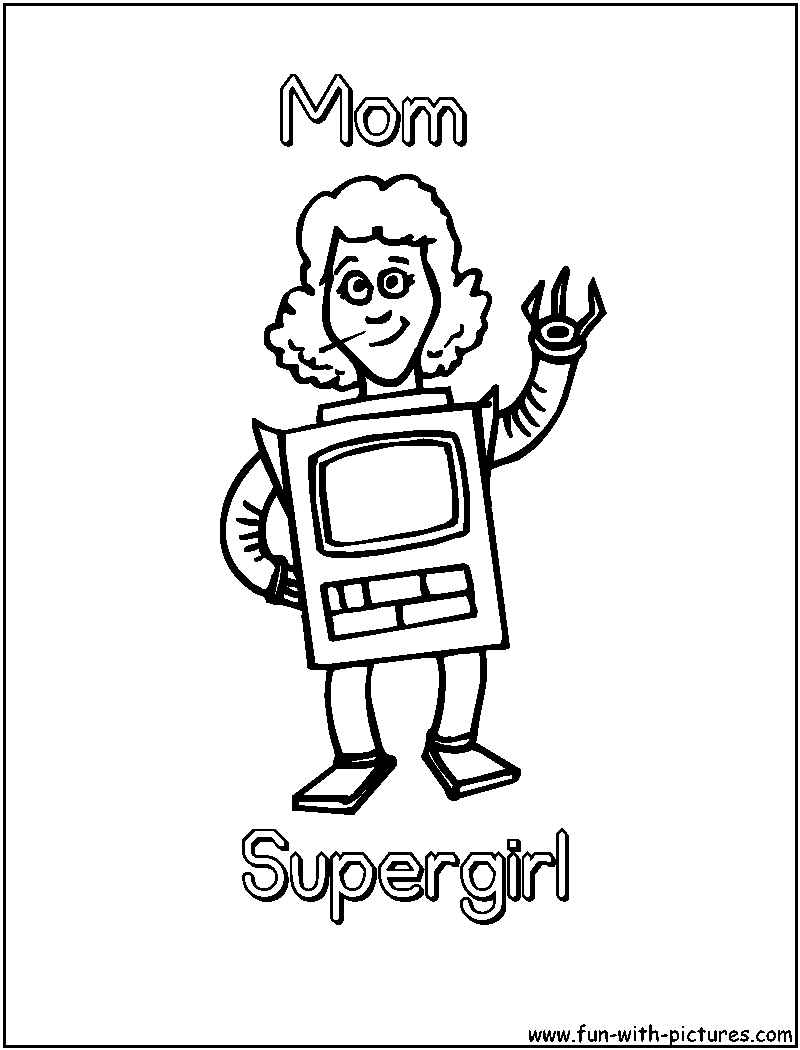 Mothersday Coloring Page 