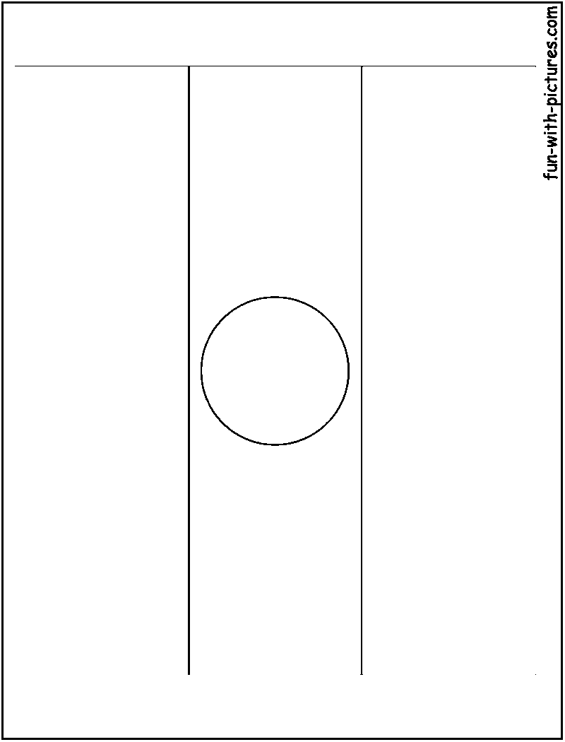 Niger Flag  Coloring Page