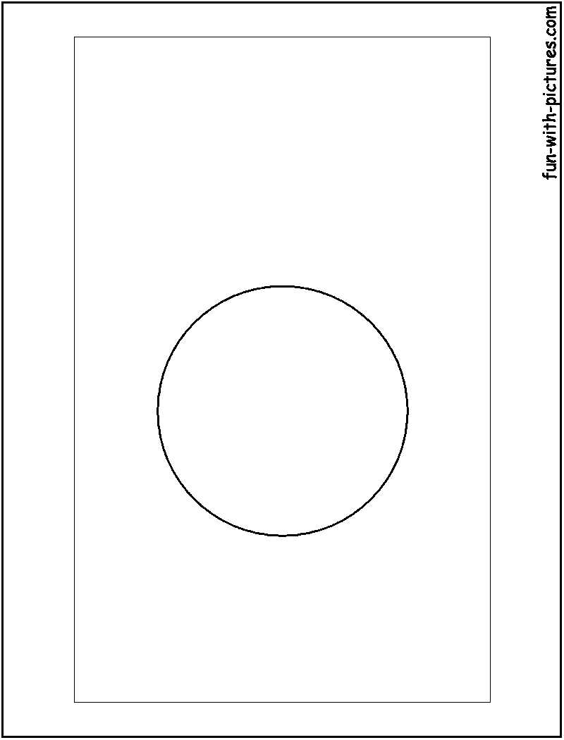 Palau Flag  Coloring Page