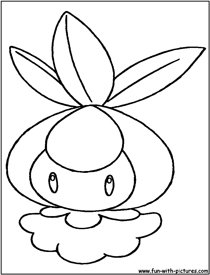 pokemon pansage coloring pages - photo #30
