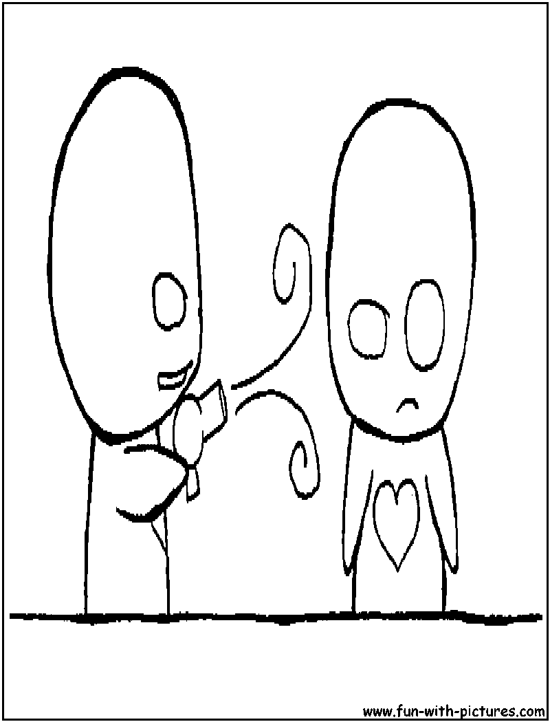 Pon And Zi Coloring Page 
