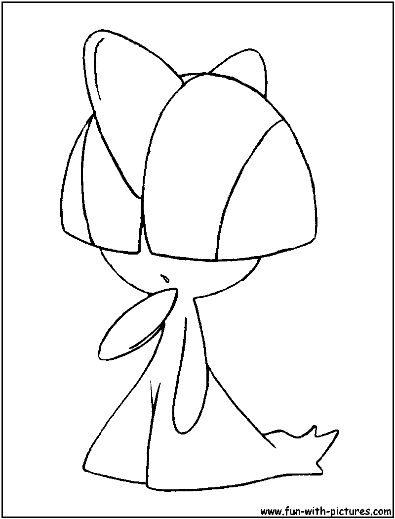 Ralts Coloring Page 