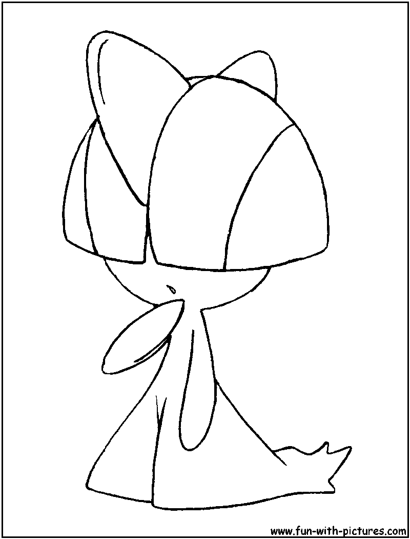 ralts coloring pages - photo #1