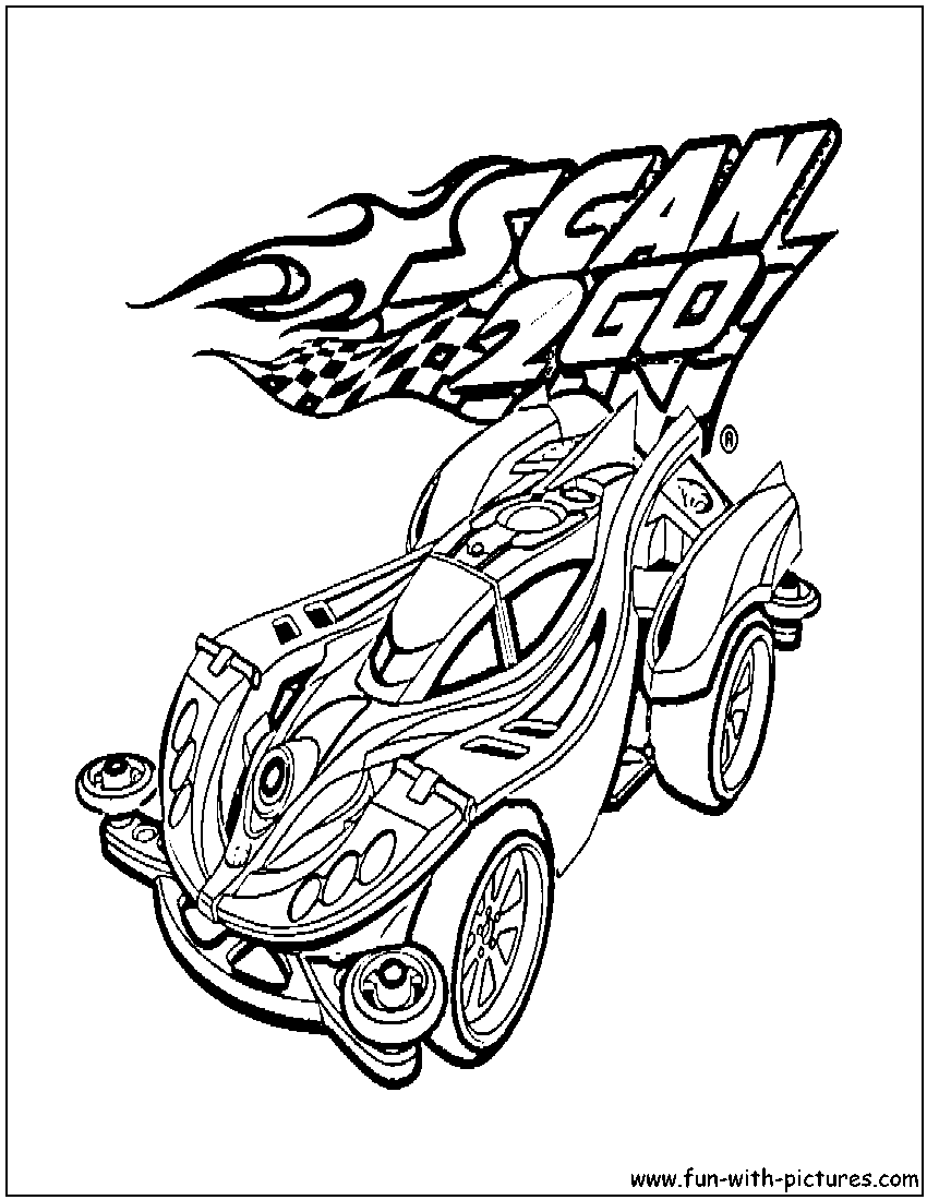 Scan2go Coloring Page 