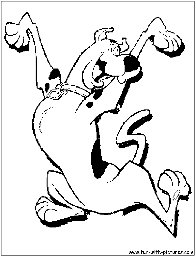 Scooby Doo Coloring Page2 