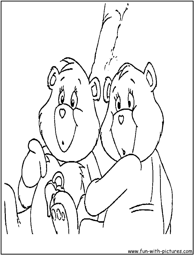 Secretbear Coloring Page 