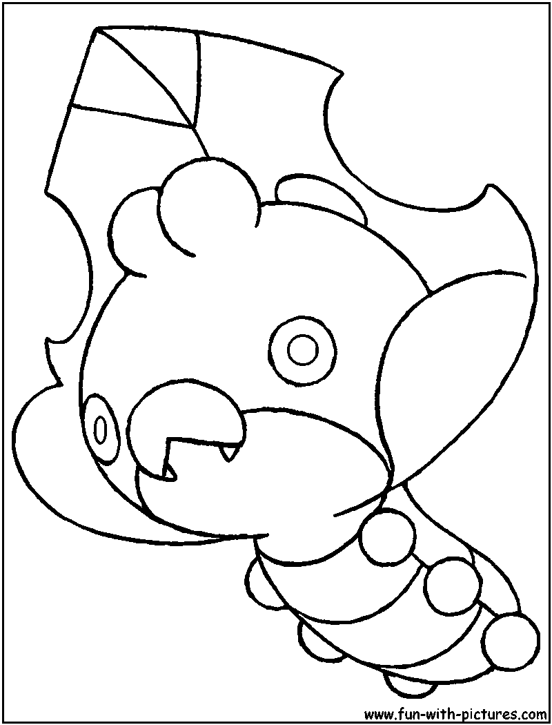 scolipede pokemon coloring pages - photo #12
