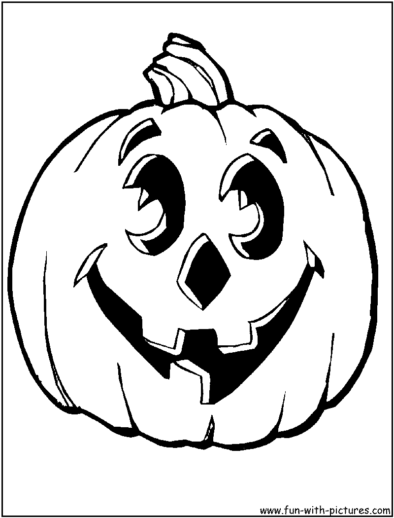 Smilingpumpkin2 Coloring Page 