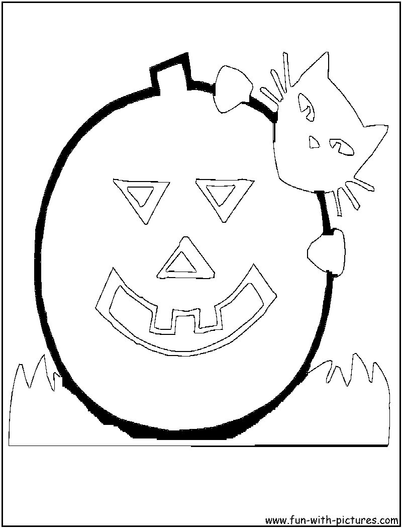 Smilingpumpkin3 Coloring Page 