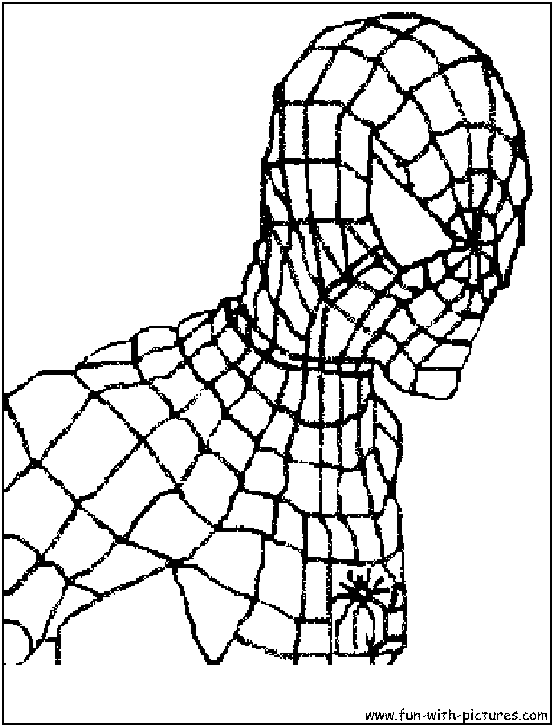 Spiderman Coloring Page1 
