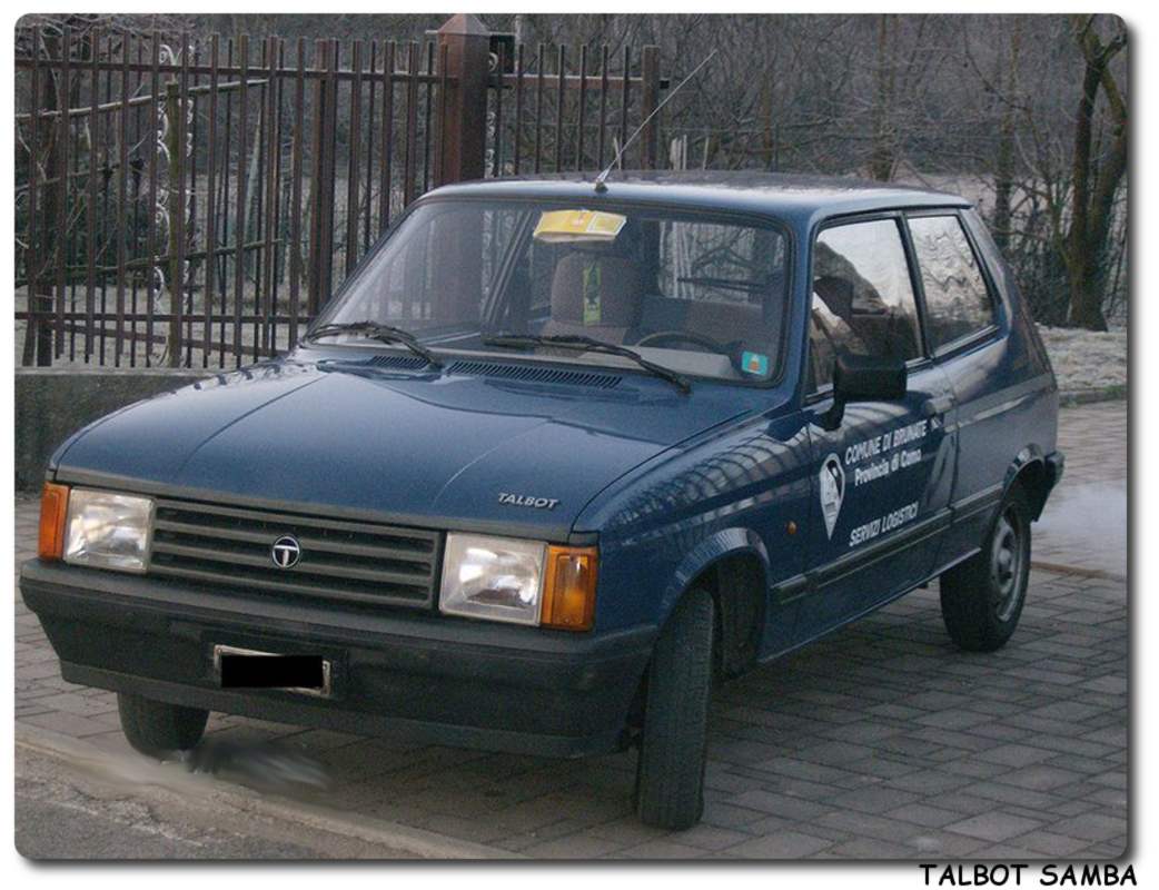 Talbot Samba Car 