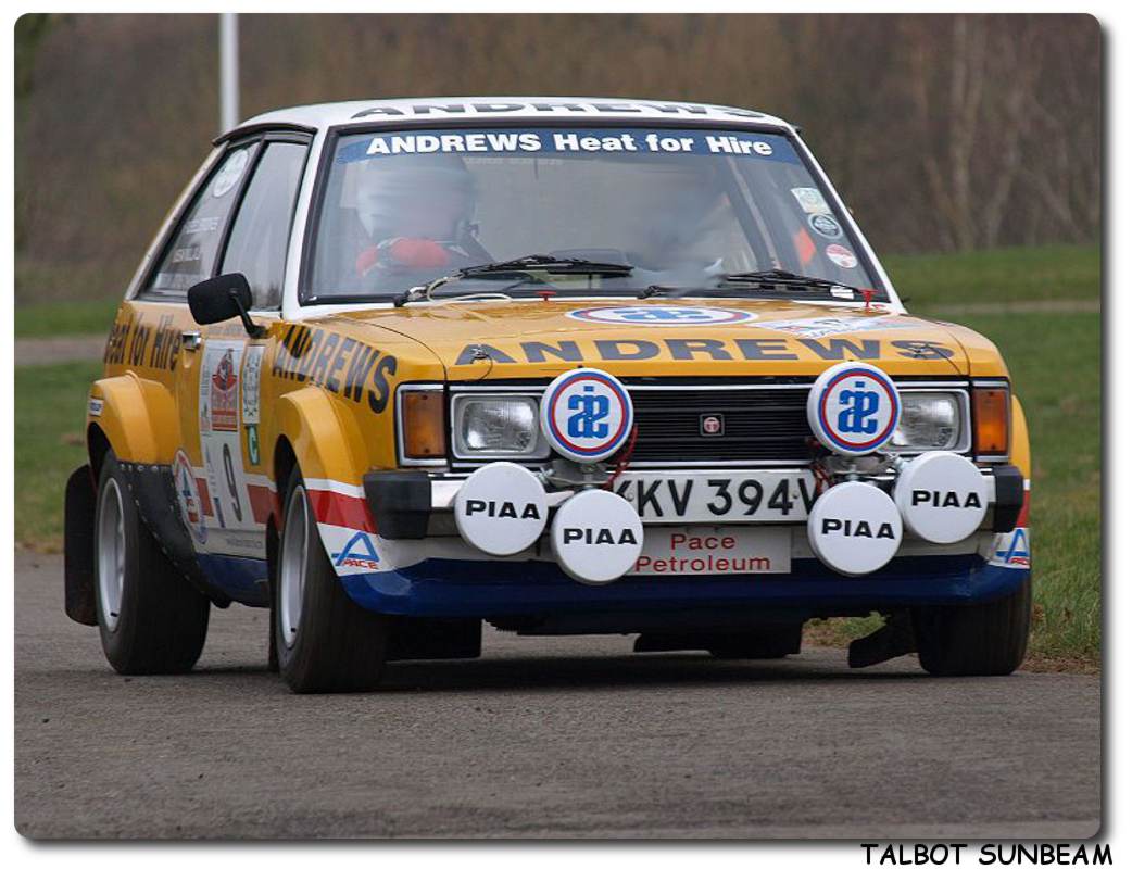 Talbot Sunbeam Car 