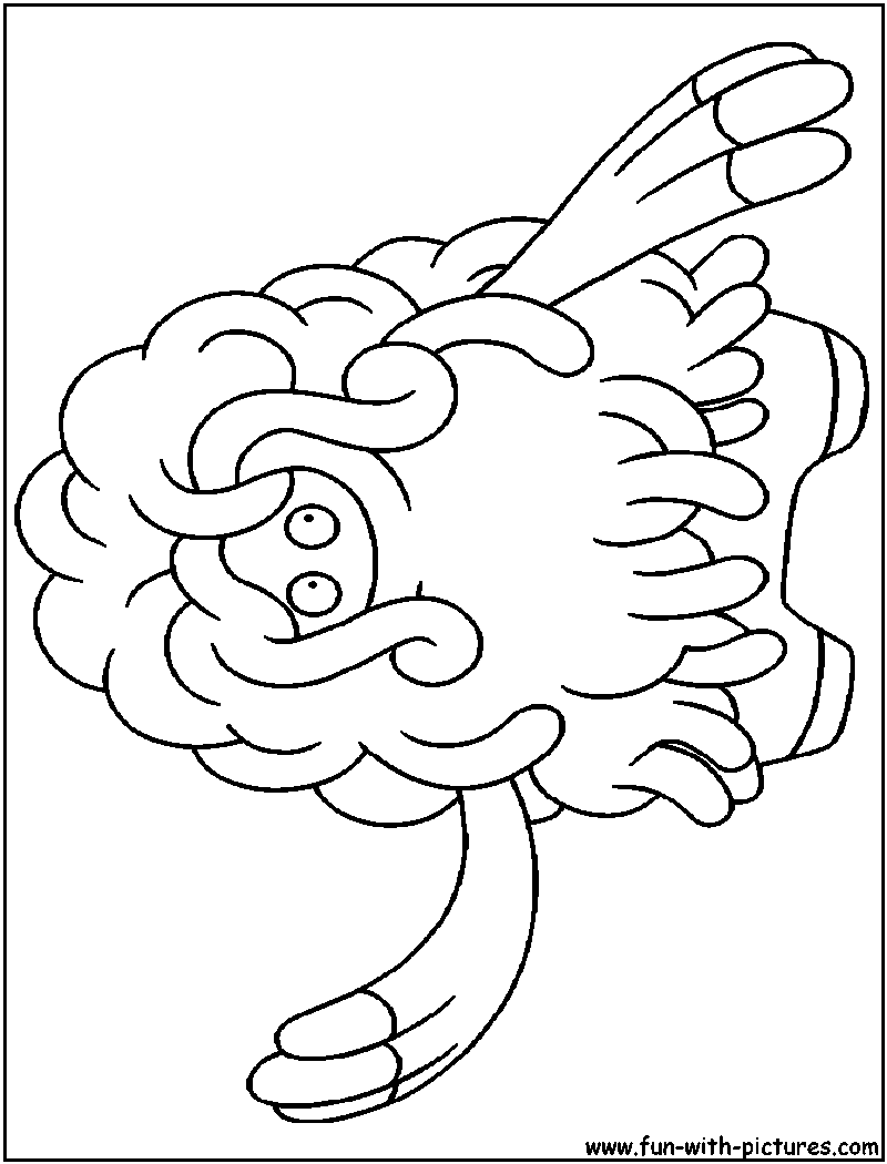 Tangrowth Coloring Page 